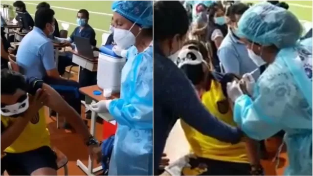 TikTok de hincha de Ecuador cuando recibe la vacuna contra el COVID-19 se vuelve viral