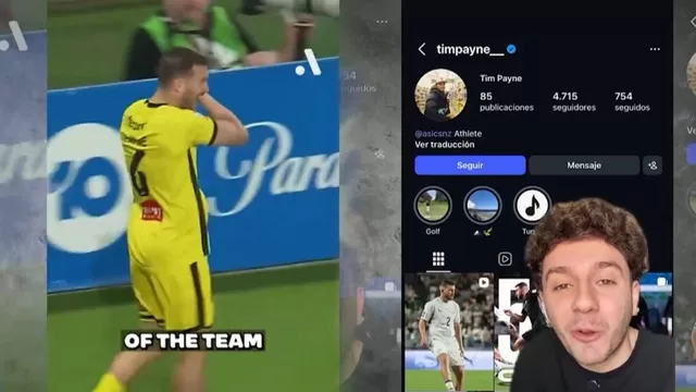 Tim Payne, neozelandés que pasó del anonimato a millones de seguidores y afrontará la Copa del Mundo. | Foto y Video: América Televisión