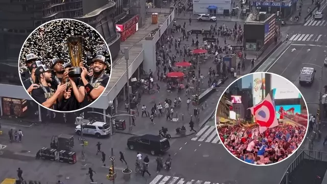 Hinchas de la NBA y Mundial 2026 salieron rápidamente de la zona. Foto: Captura / Video: Alerta Mundial