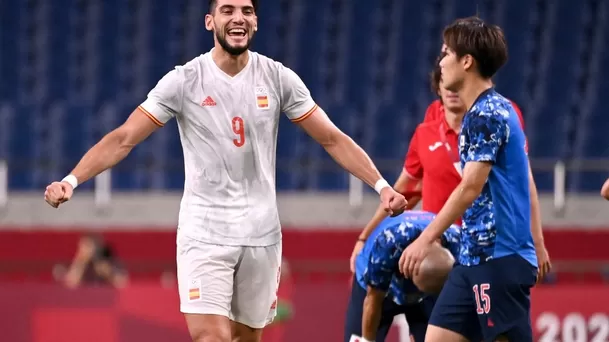  España ganó 1-0 a Japón en la prórroga y jugará la final de Tokio 2020 contra Brasil | Foto: AFP.