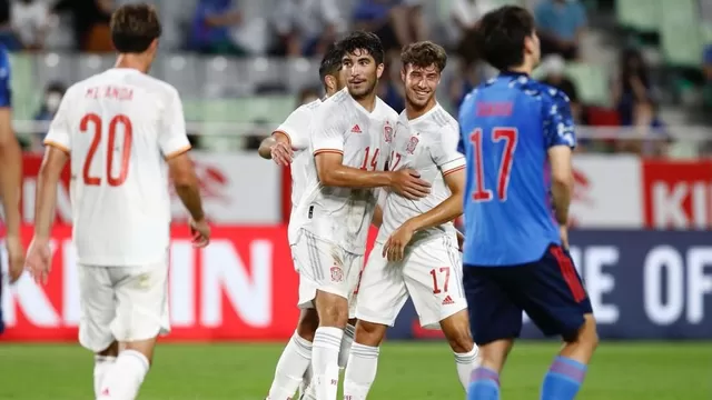 Tokio 2020: El gol con fortuna de Carlos Soler para el 1-1 de España ante Japón