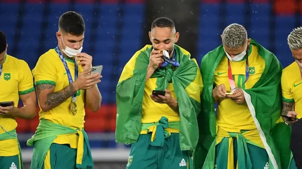  Brasil bicampeón olímpico tras ganar a España | Foto: AFP.