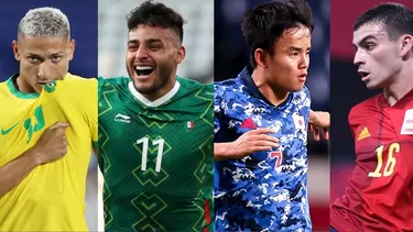 Brasil, México, Japón y España siguen rumbo al oro olímpico | Foto: Agencias.