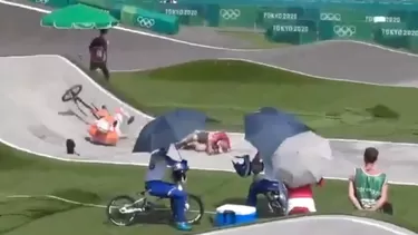 Revive aquí el accidente en Tokio 2020 | Video: Claro Sports.