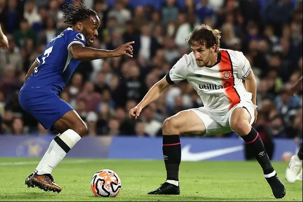 Tom Lockyer, defensa galés de 29 años. | Foto: AFP