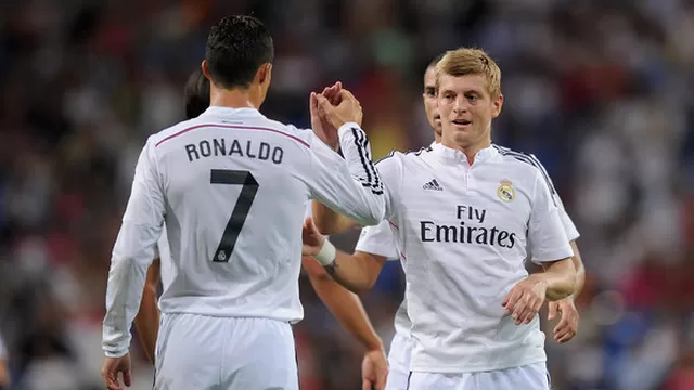 Toni Kroos imitó a Cristiano Ronaldo en un entrenamiento de Alemania