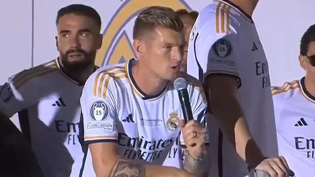 Toni Kroos se despide del Real Madrid y anuncia a su sucesor / Foto: Captura / Video: Real Madrid