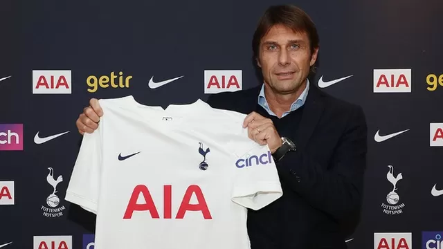 Tottenham confirmó a Antonio Conte como su nuevo entrenador