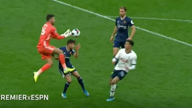 Dele Alli marcó el empate del Tottenham | Video: ESPN. 