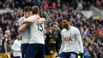 Tottenham goleó 5-1 al Newcastle por la Premier League