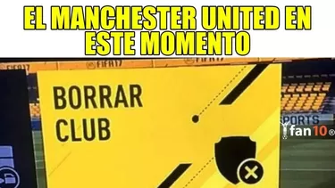 Manchester United fue humillado este domingo en su casa.