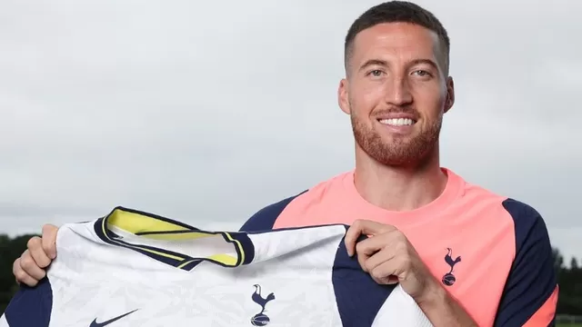 Matt Doherty, defensa irlandés de 28 años. | Foto/Video: @SpursOfficial