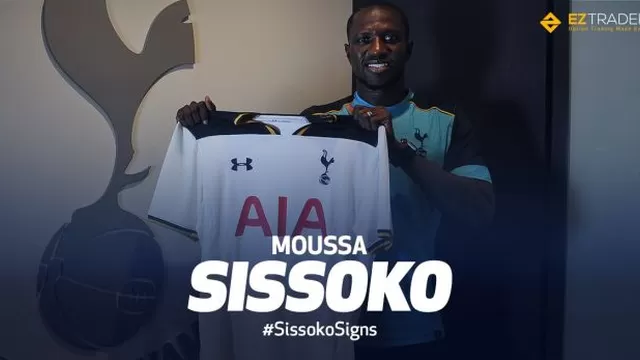 Tottenham pagó 35 millones de euros al Newcastle por francés Sissoko