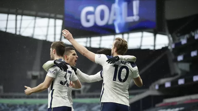 Tottenham regresó al triunfo en la Premier League: Derrotó 2-0 al Bromwich Albion