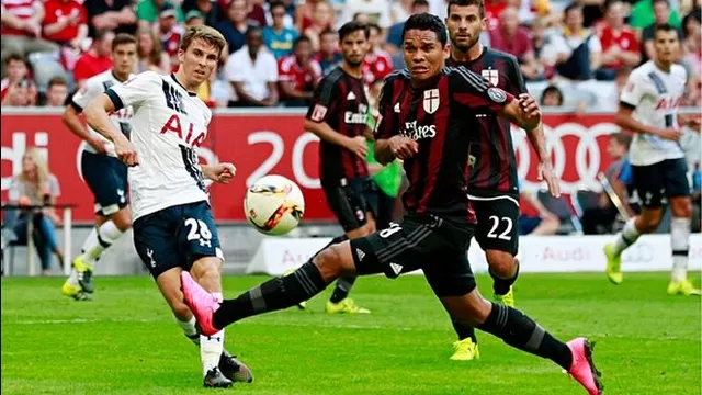 Tottenham superó al Milan y se quedó con el tercer lugar de la Audi Cup