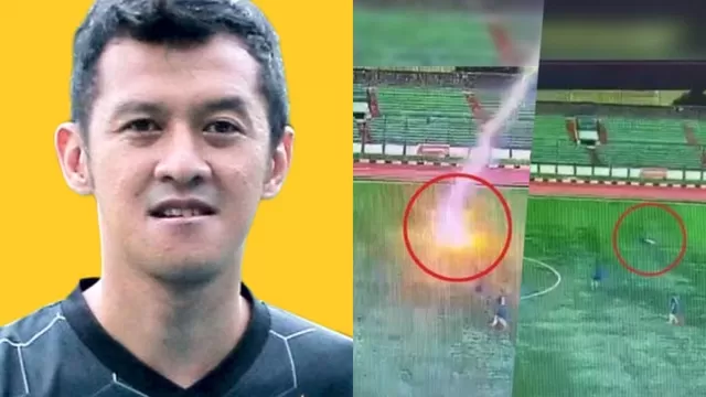 Tragedia en Indonesia: Murió un futbolista fulminado por un rayo