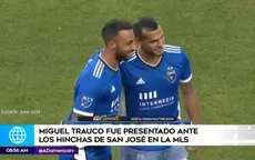 Trauco fue presentado ante hinchas de San José en la MLS - Noticias de san-martin