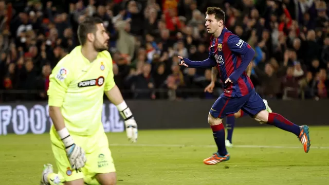 El triplete de Messi a Kiko Casilla, el nuevo portero del Real Madrid