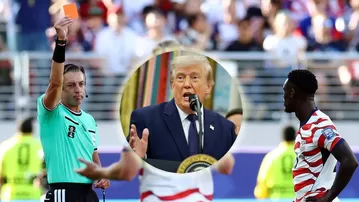 Trump reveló qué hizo para que FIFA desestime la roja a Balogun y pueda jugar ante Bélgica