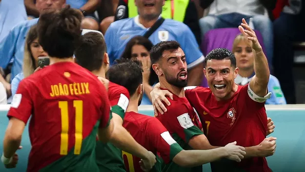 ¡Tuvo su revancha! Portugal superó 2-0 a Uruguay y clasificó a los octavos de final