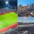 Ucrania: Ataque aéreo de Rusia destruyó estadio de club de primera división