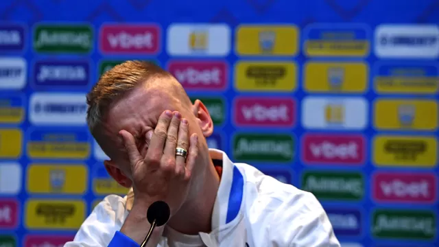 La figura de la selección de Ucrania se quebró en la conferencia de prensa previo al duelo ante Escocia. | Video: ESPN