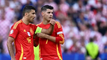 La UEFA abre una investigación a Rodri y Morata. | Foto: AFP