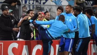 UEFA abrirá proceso disciplinario a Patrice Evra por patada a hincha