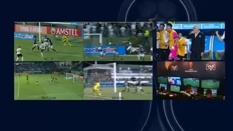 VAR del gol anulado a Martín Pérez Guedes. | Video: Conmebol