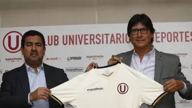 Con Carlos Moreno, Ángel Comizzo volvió a Universitario en mayo de 2019. | Foto: El Comercio