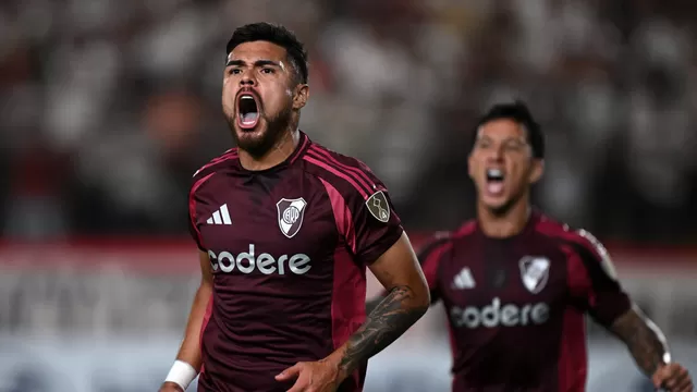 Paulo Díaz anotó en la victoria de River Plate ante Universitario por Copa Libertadores / X