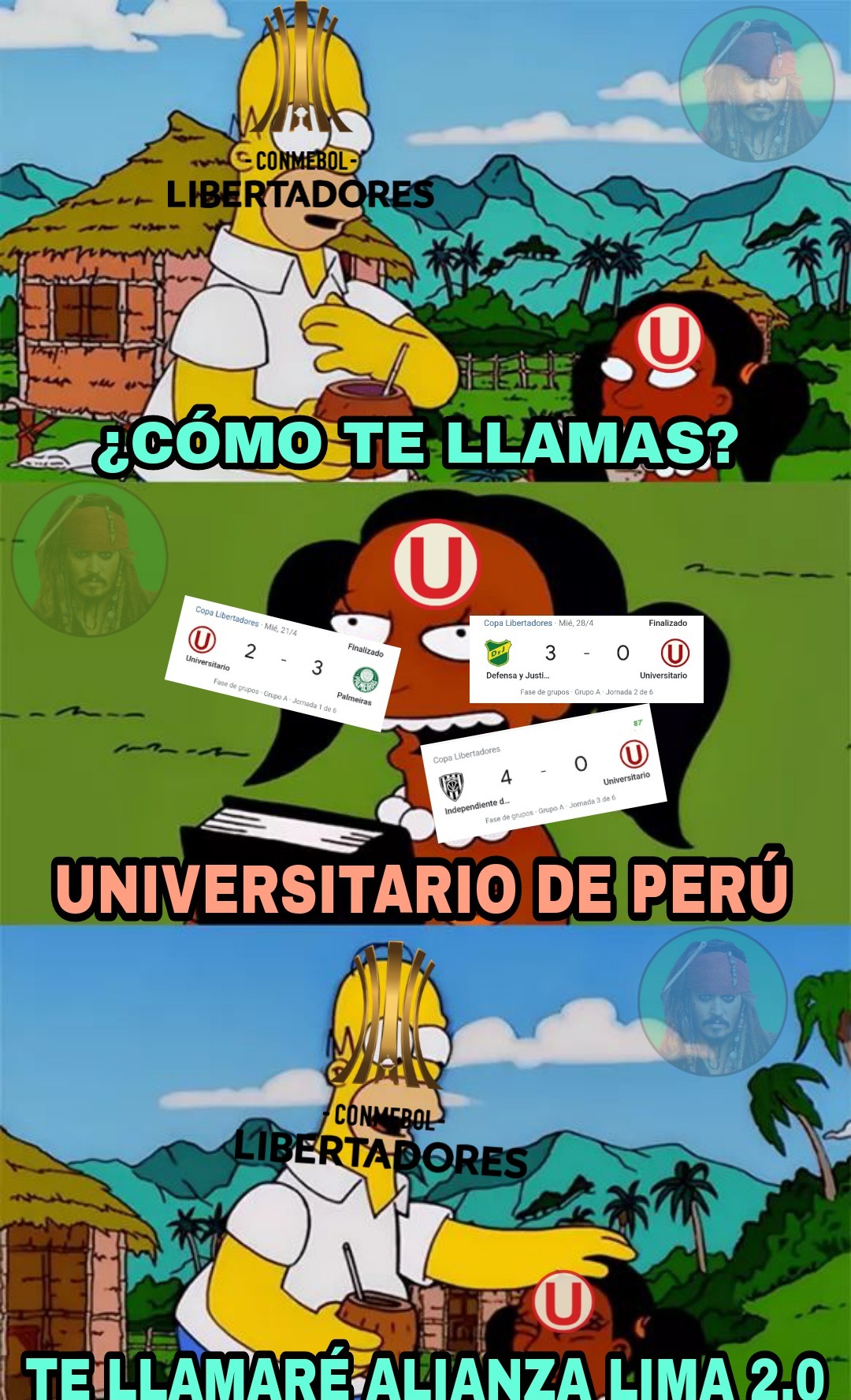 Universitario cayó 4-0 ante Independiente del Valle por la Libertadores y protagonizó memes.