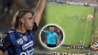 Delantero de IDV apoyó a arbitro tras gol anulado a Universitario