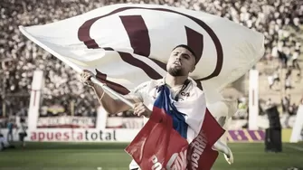 Rodrigo Ureña jugó un amistoso contra Universitario vistiendo la camiseta de Millonarios. (Foto: Universitario de Deportes)