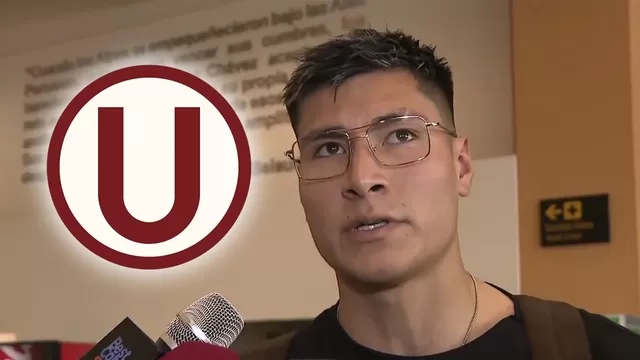Diego Romero le dejó conmovedor mensaje a Universitario previo a su viaje / Canal N