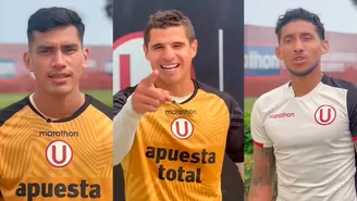 Futbolistas de Universitario sorprendieron con peculiar mensaje. | Video: América Deportes.
