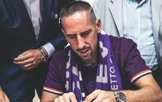 Escudo de Universitario aparece en presentación de Ribéry en la Fiorentina - Noticias de franck-kessie