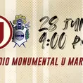 Universitario inició venta de entradas para el partido ante Gimnasia