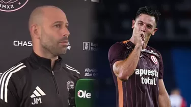 Javier Mascherano se pronunció sobre duelo entre Universitario vs Inter Miami / AD