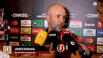 Rabanal dijo cuál es la obligación de la 'U' en Copa Libertadores