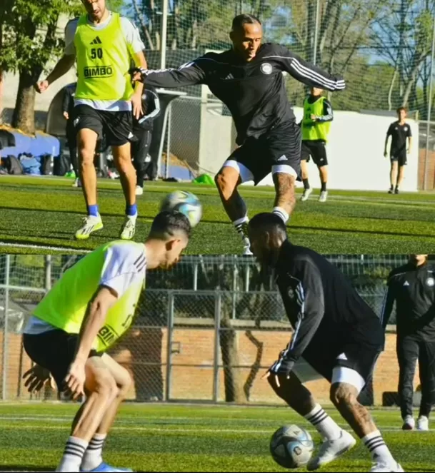 Tony Alvarado ya entrena con Persas FC. | Fuente: @elpichanguero10