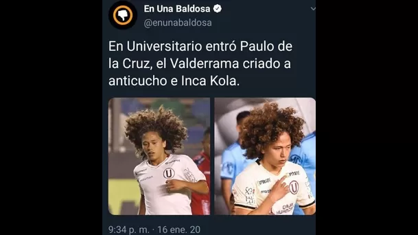 Así se pronunció la cuenta de Twitter &#39;En una Baldosa&#39;.