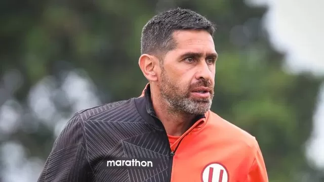 Sebastián Avellino, preparador físico uruguayo. | Foto: Universitario/Video: Canal N.