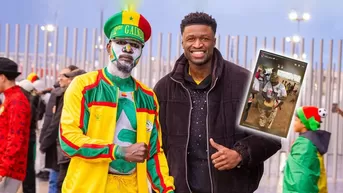 Sekou Gassama mostró su apoyo a Senegal para partido contra Francia