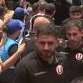 Universitario visitó Las Nazarenas para tradicional misa junto al Señor de los Milagros