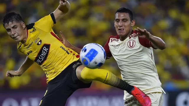 &#39;U&#39; recibe al club ecuatoriano en el Estadio Nacional. | Foto: AFP/Video: América Televisión