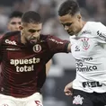 Universitario cayó 1-0 ante Corinthians en el duelo de ida por los playoff de la Sudamericana