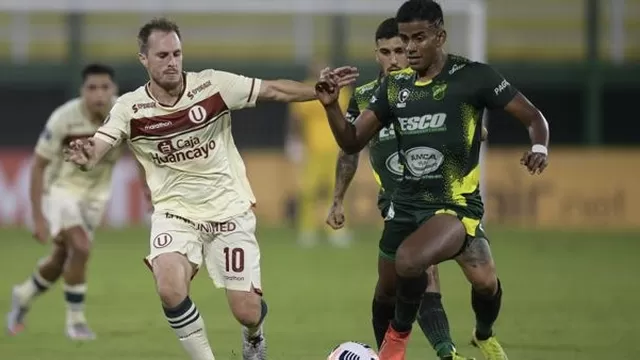 Universitario y Defensa y Justicia empataron 1-1 por el Grupo A de la Copa Libertadores