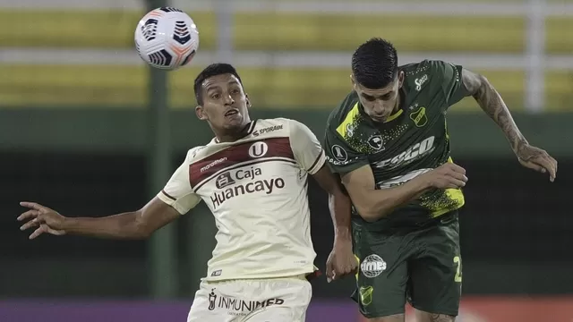 Universitario y Defensa y Justicia empataron 1-1 por el Grupo A de la Copa Libertadores
