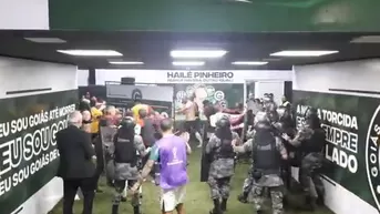 Universitario vs. Goiás: Jugadores cremas fueron agredidos por la policía de Brasil